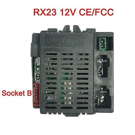 Elektrisk leksaksbil för barn med Bluetooth-fjärrkontroll, Kontroller med mjukstartsfunktion 2.4g Bluetooth-sändare [xc]