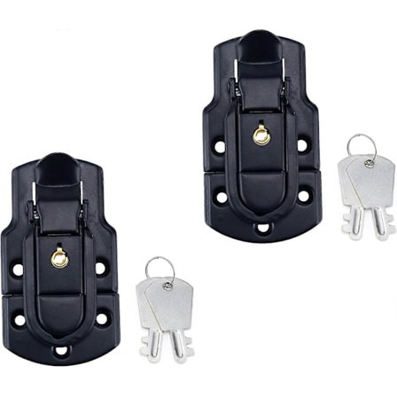 2 stk. Kasse Lås Hasp Retro Stil Hasp Lås Antik Messing Lås Hasper Dekorative UTV