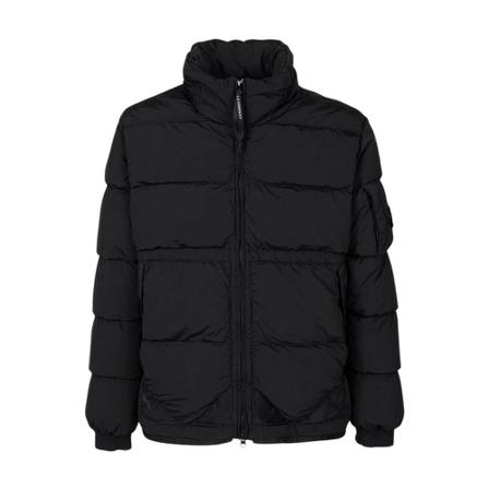 C.p. Company, Coats Zwart, Heren, Maat:M