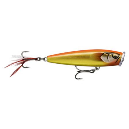 Rapala Skitter Pop Elite 7,5cm, 10g - Gilded Steel Gold Orange