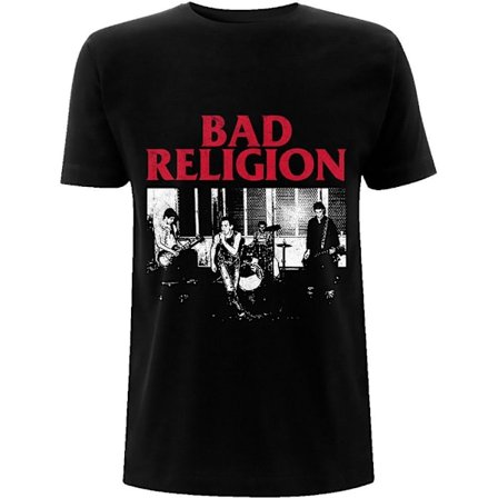 Bad Religion Unisex Adult Live 1980 Bomull T-shirt XXL Svart