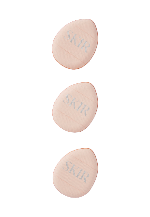 Skir Makeup finger Puff Penslar & svampar Unisex 3 PCS