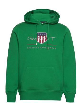 Reg Archive Shield Hoodie Green GANT