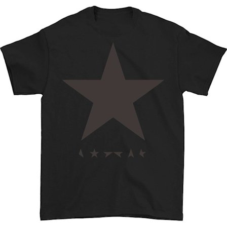 David Bowie David Bowie Blackstar Svart T-shirt T-shirt