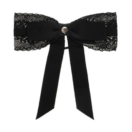 Erdem Scrunchie with bow Sort, Dame Accessories, Størrelse: ONE Size