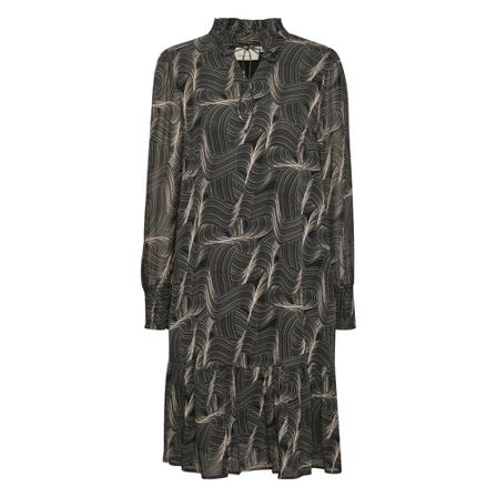 Kaffe - Klänningar - Svart - Dam - Storlek: 2xl, Dam, Storlek: 2XL