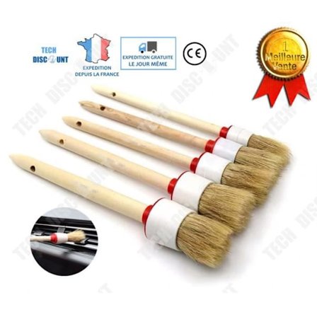 Rengöringsborste - TD - Set om 5 delar - Mjuka borstar - Praktisk - Ekologisk