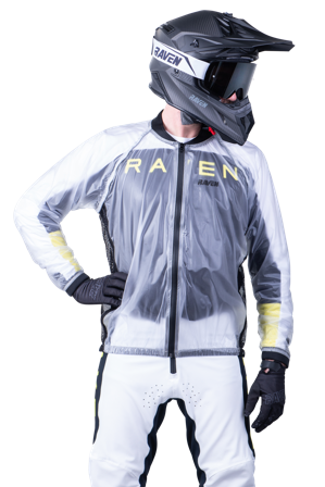 Raven Monsoon Rain Jacket Transparent M