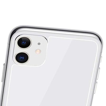 Iphone 11 2-pack Baksida Skärmskydd 9h Screen-fit Hd-clear Transparent/genomskinlig