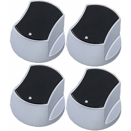 4 stk. Universal Hob Kontrollknapp Universal Kjøkken Hob Kontrollknapp Universal Svingbar Kontrollknapp Kjøkken Hob Kontrollknapp Gasskomfyr