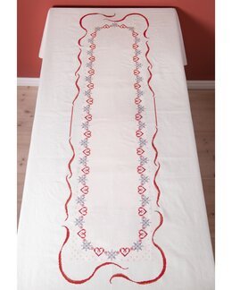 Broderikit Dug Hjerte - Svarta Fåret