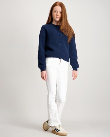 Polo Ralph Lauren Flared Stretch Denim Jean Weiß Jeans Mädchen - Kids Brand Store