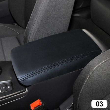 Auton keskikonsolin kyynärnojan suojus DIY Mikrokuitunahkainen suojatyyny Honda Civic 11. 2022~01393
