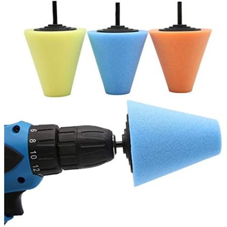 3 x Kiillotuslaikka, Kiillotussieni, Poranterät