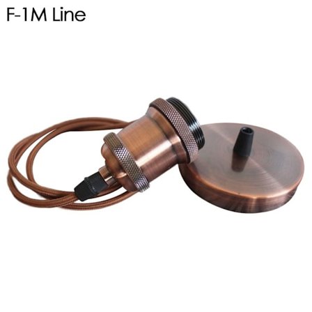 Taklampeholder Hengende Rose Lampebeslag F-1M LINE