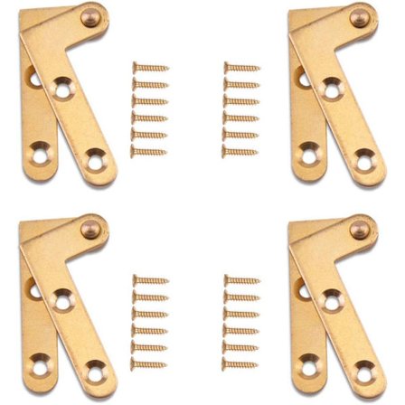 4 kpl 360 asteen kääntyvät oven kääntö saranat antiikki kaapin ovi