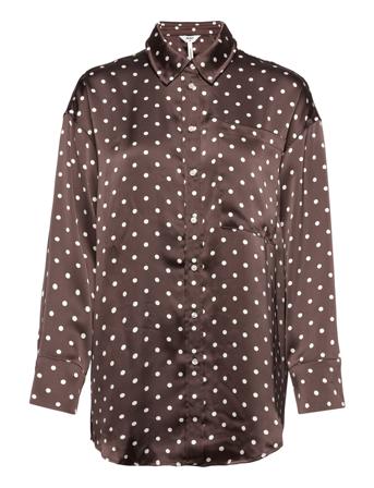 Objsutanna L/S Shirt 123 Brown Object