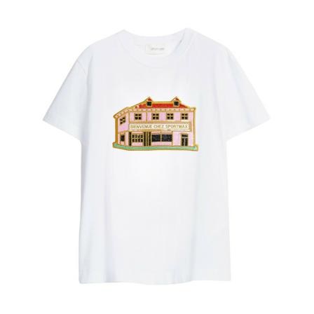 Sportmax, T-Shirts Wit, Dames, Maat:M