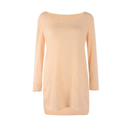 Plus Size Dam Oversize Baggy Tröjklänning Dam Dragkedja Stickad Lång Tröja