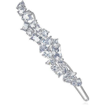 Hårklipp for kvinner, bryllupshårtilbehør, diamant hårklipp