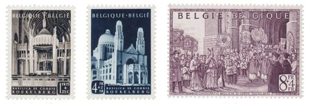 Belgien 1951 - OBP 876/78 - Postfrisk