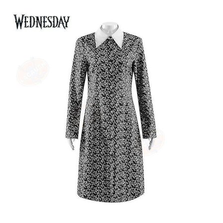 Wednesday Addams The Addams Family Nevermore -asusetti, naisten vaatteet