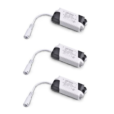 3x Muuntajakäyttöinen ohjain 18W-24W DC, monijännitetulo 85-265V Ac
