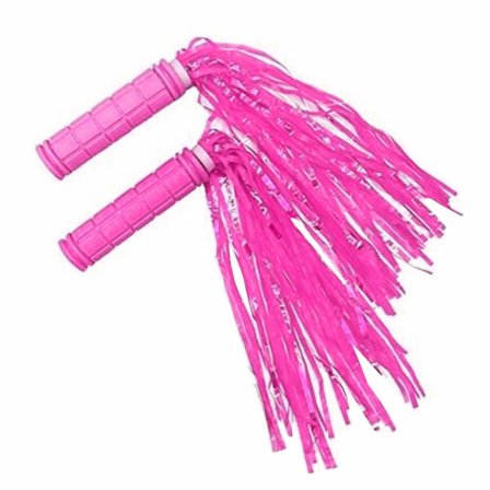 Sykkelstyrehåndtak med dusker Streamers Sykkelstyre Streamers for barn Jenter Gutter Barn Scooter Styre Streamers Rosa