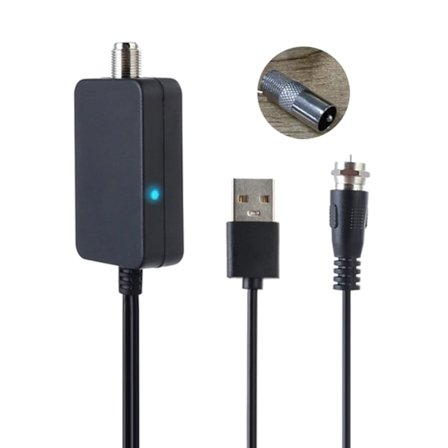 Digital inomhus-TV-antennförstärkare lång 50 mils räckviddsantenn för 720p, 1080i, 1080p/ ATSC-videotillbehör