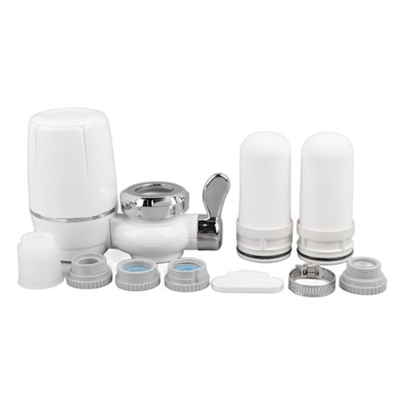 Vandrenser til køkkenvask Vandhane Filter 7-lags filtreringssystem ABS vandhane montering