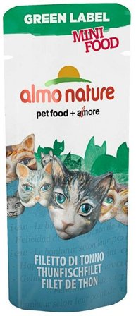 Almo Nature Green Label Mini Food Cibo Umido Filetto Di Tonno Per