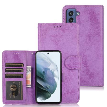 Smidigt Plånboksfodral - Samsung Galaxy S21 Fe Lila