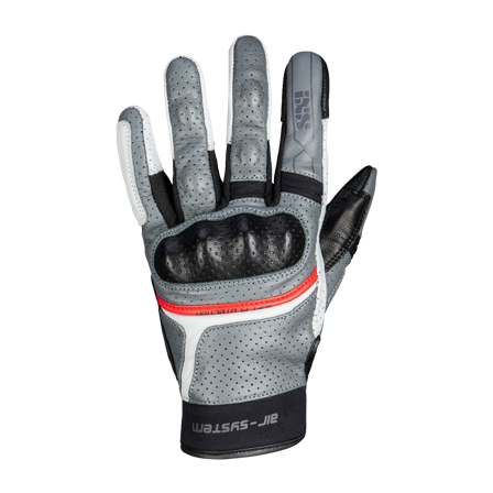 Crossihanskat iXS Tour Desert-Air Harmaa/Musta XL