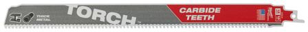 Milwaukee TCT TORCH Tigersågblad 10T, 5-pack 300 mm, Maskintillbehör & förbrukning