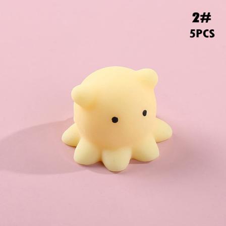 5 St Mochi Octopus Healing Kid Toy Present Dekor Stretch Mochi Toy