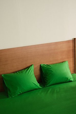 Jotex - Örngott 2-pack 50x60 Cm Ekologisk Ärtgrön ZACK - Köp Örngott hos Jotex