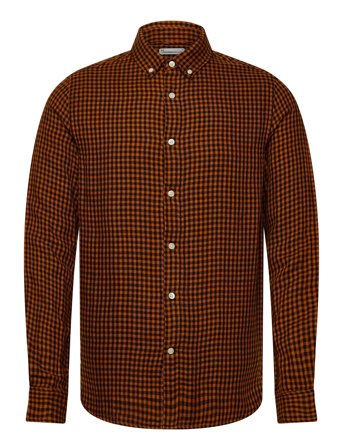 Knowledge Cotton Apparel | Organic Cotton Checked Shirt Gots | XL