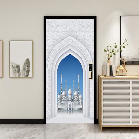 Kylpyhuoneen tarrat - Kylpyhuoneen tarra - Ovit pegatinas - Ovit tarra - WC-tarrat - WC-koristelu - 200CM x 70CM