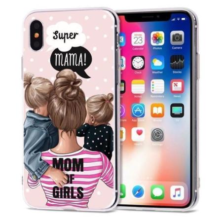 Poikien äiti äitienpäivälahja superäiti iPhone 13 12 Pro Max Min MultiColor iPhone 12