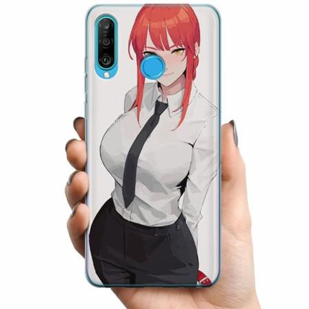 Huawei P30 Lite Tpu Mobilskal Makima Chainsaw Man