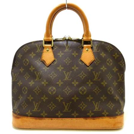 Louis Vuitton Vintage, Pre-owned Alma Bag Bruin, Dames, Maat:ONE Size,Canvas