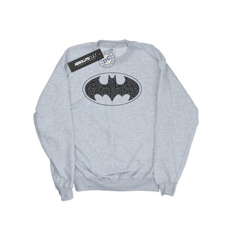 DC Comics Boys Batman One Colour Logo Sweatshirt 12-13 år Sp