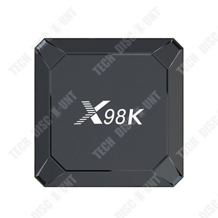 Multimedia-dekoder - TECH DISCOUNT - RK3528 - 4 GB RAM - 32 GB Lagring - 8K Upplösning