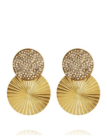 Caroline Svedbom Lizzy Earrings Gold - Gold - ONE SIZE