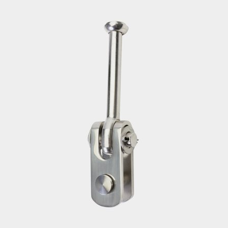 Seldén Stemball/eye toggle with jaw/jaw toggle, for ø12 mm headstays (517-069-01)