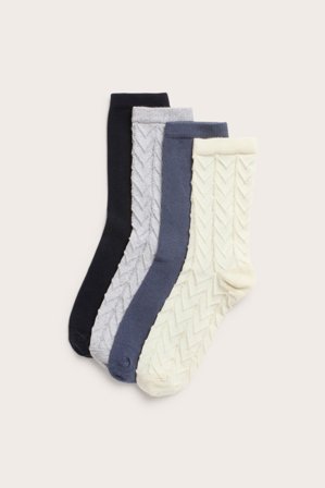 Kappahl | Skarpety 4-pak | Niebieski