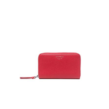 Emporio Armani Accessories Rød, Dame Punge og Kortholder, Størrelse: ONE Size