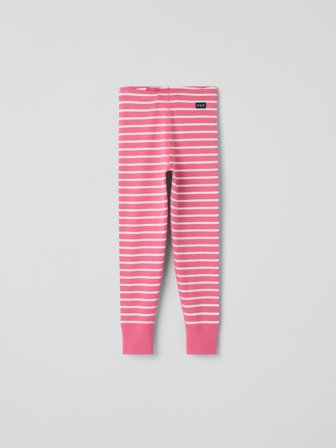Hose, gestreift - 110 - kinderbekleidung - pink - Polarn O. Pyret