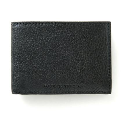 Tiger of Sweden Wald little dollar purse with clap Sort, Herre Punge og Kortholder, Størrelse: ONE Size