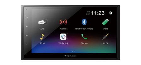 PIONEER Dmh-A340Dab Black 200 W
